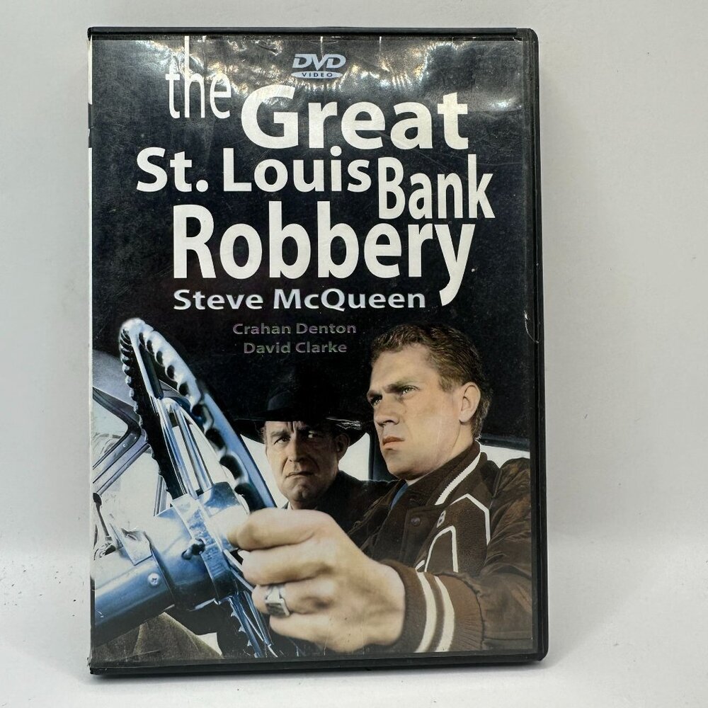 The Great St. Louis Bank Robbery DVD Steve McQueen Not Rated